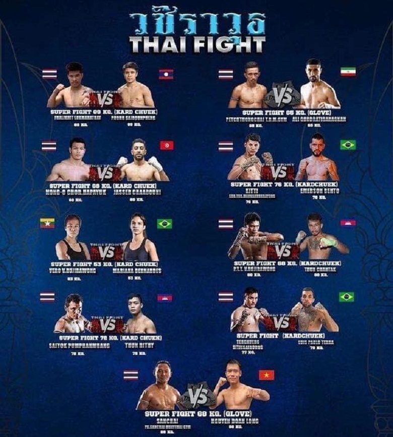 TRỰC TIẾP Muay Thái chuyên nghiệp Saenchai vs Nguyễn Doãn Long - Ảnh 2