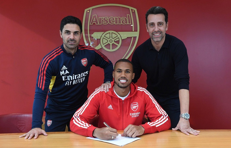 Arsenal trói chân ‘đá tảng’ Gabriel đến năm 2027 - Ảnh 1