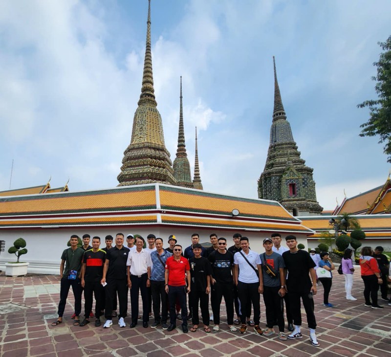 Bóng chuyền Quân đội thăm quan danh thắng trong chuyến xuất ngoại tập huấn ở Thái Lan - Ảnh 1