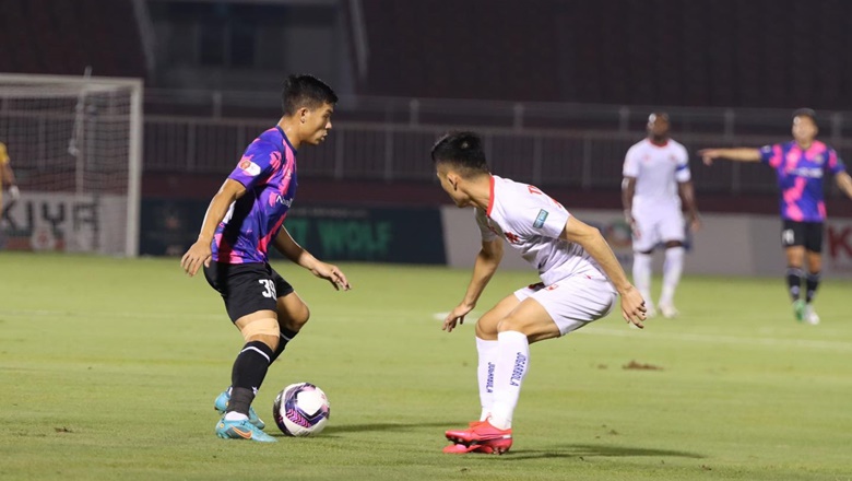 Kết quả Sài Gòn FC vs Hải Phòng: Chiến thắng sát nút, băng băng về đích - Ảnh 1
