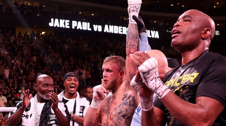 'Độc cô cầu bại' Jake Paul hạ đo ván huyền thoại UFC Anderson Silva - Ảnh 2
