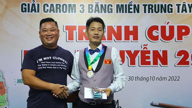 Trần Đức Minh vô địch Giải Carom 3 băng miền Trung Tây Nguyên – Cúp Ken Nguyễn 2022 - Ảnh 2
