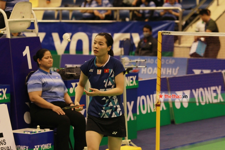 Thùy Linh thắng trận đầu giải cầu lông VN Đà Thành trong 18 phút - Ảnh 1