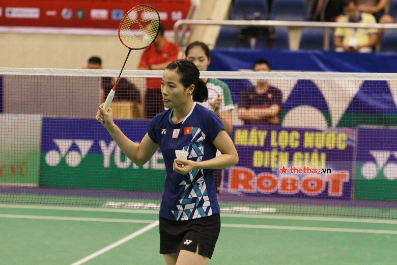 Thùy Linh thắng trận đầu giải cầu lông VN Đà Thành trong 18 phút - Ảnh 2