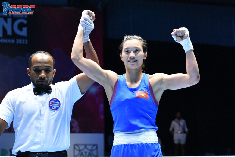 Nguyễn Thị Tâm thắng trận đầu tay ở giải Boxing vô địch châu Á - Ảnh 3