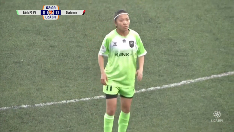 Huỳnh Như lần đầu đá chính cho Lank FC ở giải nữ VĐQG Bồ Đào Nha - Ảnh 2