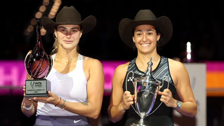 Caroline Garcia đánh bại Sabalenka, vô địch WTA Finals 2022 - Ảnh 1