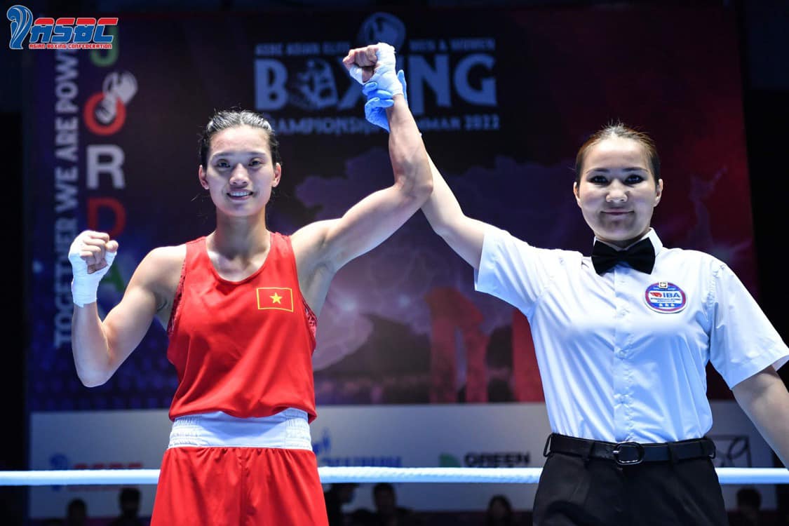 Nguyễn Thị Tâm thắng trận thứ 3, vào chung kết giải Boxing vô địch châu Á - Ảnh 2