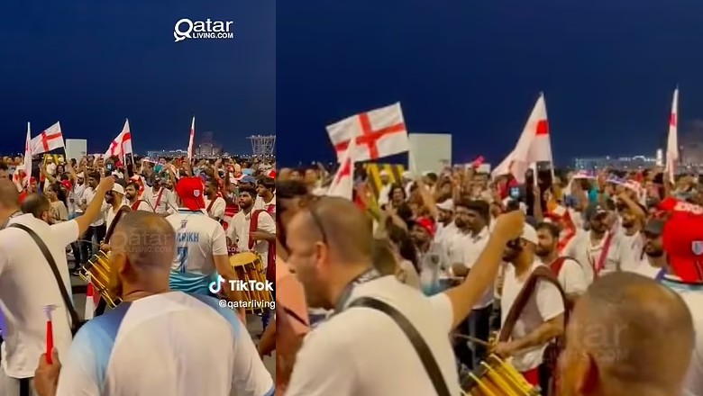 Qatar bị tố thuê ‘CĐV giả’ diễu hành ủng hộ các ĐT dự World Cup 2022 trên đường phố - Ảnh 2