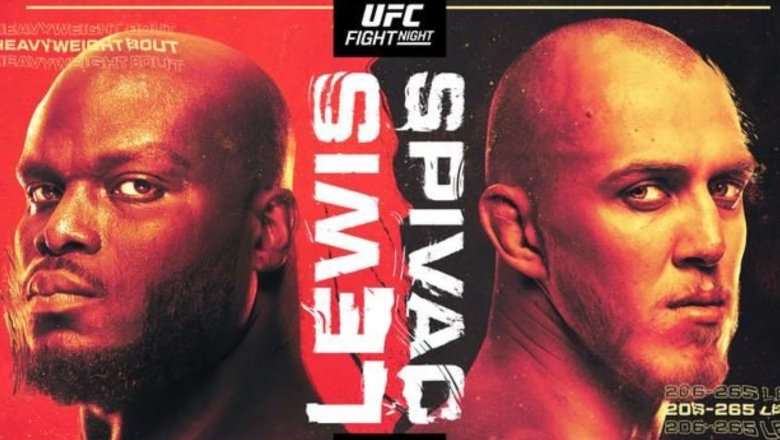 Lịch thi đấu UFC Fight Night: Lewis vs Spivak - Ảnh 1