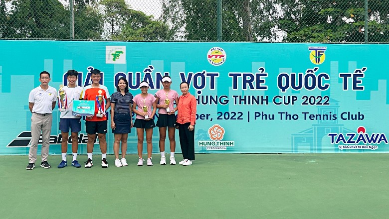 Vinh Hiển và Minh Phát vô địch nội dung đôi nam giải ITF J4 HCMC - Hưng Thịnh Cup 2022 - Ảnh 2