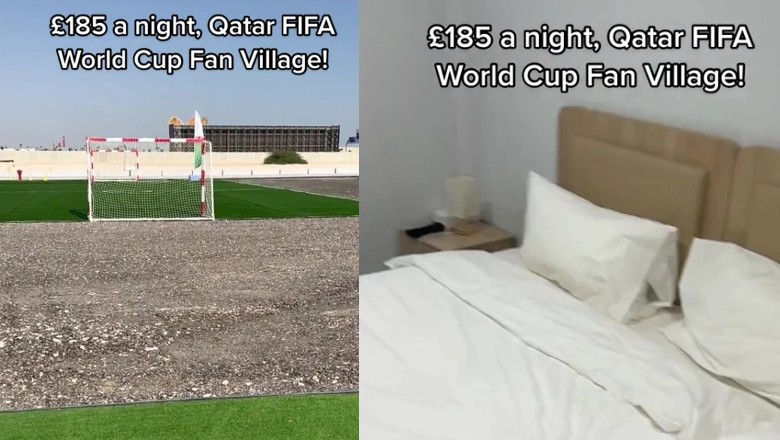 Làng CĐV đắt đỏ bậc nhất Qatar tồi tàn, ngổn ngang trước ngày khai mạc World Cup 2022 - Ảnh 1