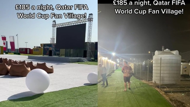 Làng CĐV đắt đỏ bậc nhất Qatar tồi tàn, ngổn ngang trước ngày khai mạc World Cup 2022 - Ảnh 2