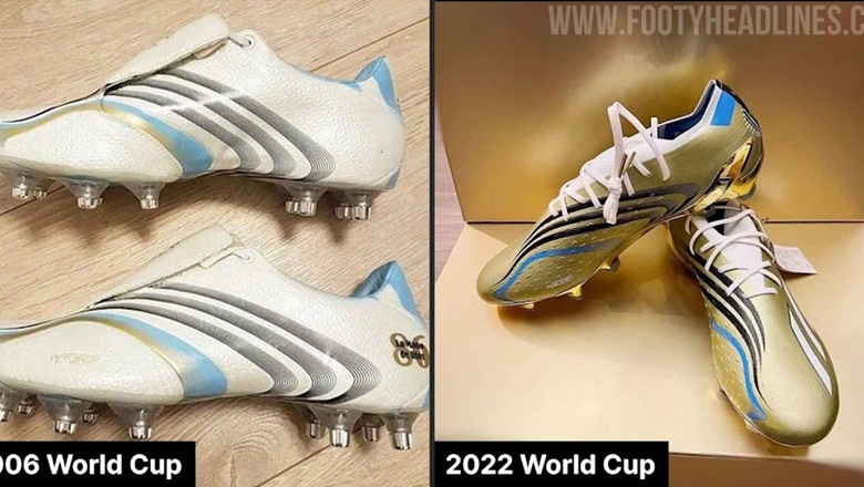 Messi mang giày mạ vàng đá kỳ World Cup cuối cùng cho Argentina - Ảnh 1