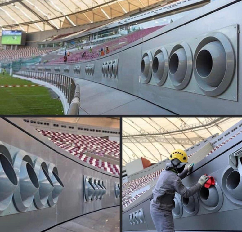 Qatar sử dụng hệ thống nào để làm mát các SVĐ ở World Cup 2022? - Ảnh 2