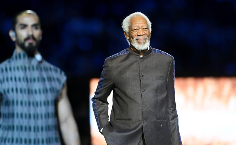 Morgan Freeman, Jungkook tạo điểm nhấn ở lễ khai mạc World Cup 2022 - Ảnh 7