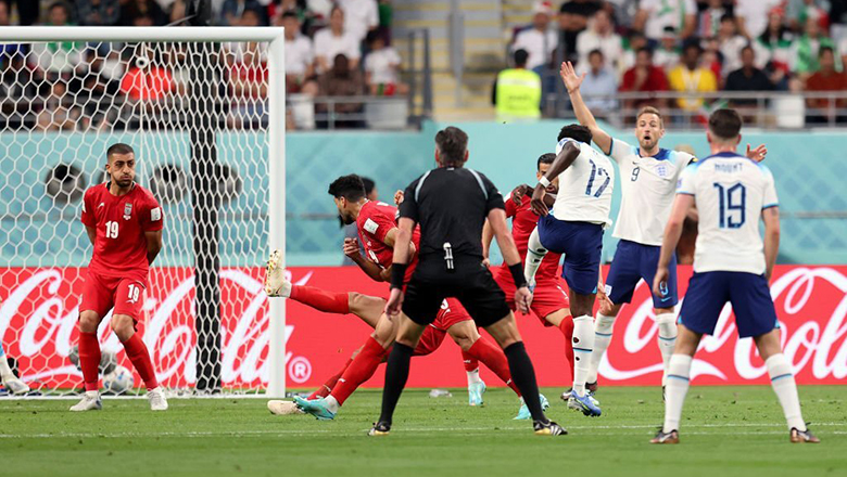 Kết quả ĐT Anh vs Iran: Saka lập cú đúp, Tam sư thắng 6 sao - Ảnh 6
