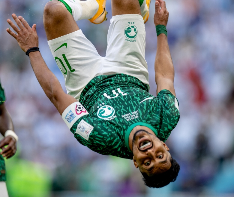 Saudi Arabia đánh bại Argentina với đội hình không có cầu thủ nào thi đấu nước ngoài - Ảnh 2