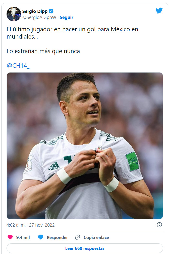 CĐV Mexico bỗng nhớ Chicharito sau thất bại trước Argentina - Ảnh 2