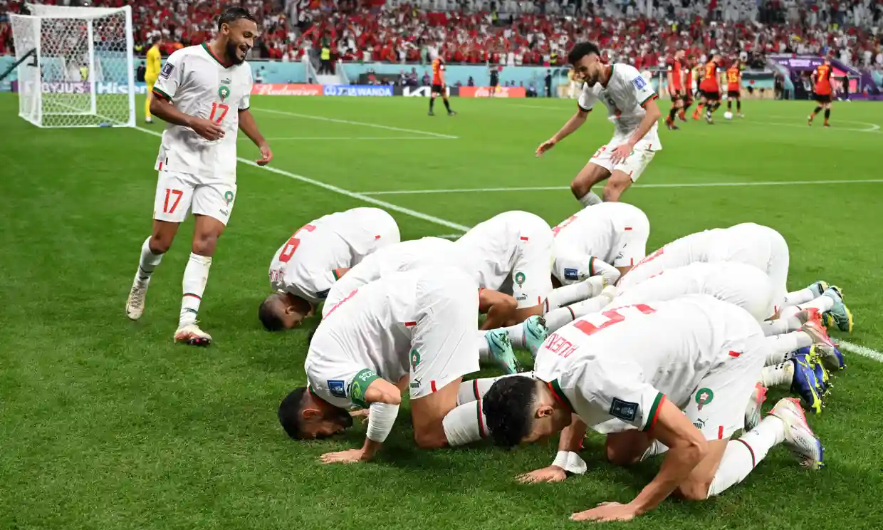 Morocco ghi bàn thắng đầu tiên từ đá phạt trực tiếp ở World Cup 2022 - Ảnh 2