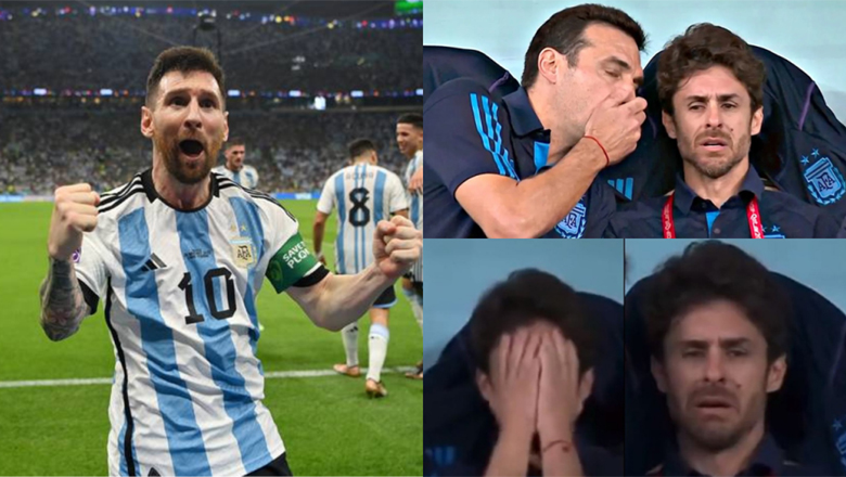 Trợ lý HLV Argentina mừng rơi nước mắt vì khoảnh khắc thiên tài của Messi - Ảnh 2