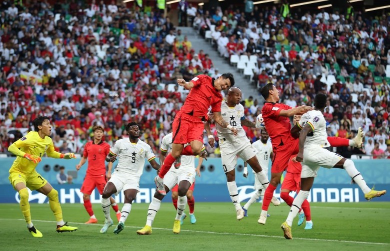 Hàn Quốc nhận bàn thua sau tình huống để bóng chạm tay của cầu thủ Ghana? - Ảnh 1