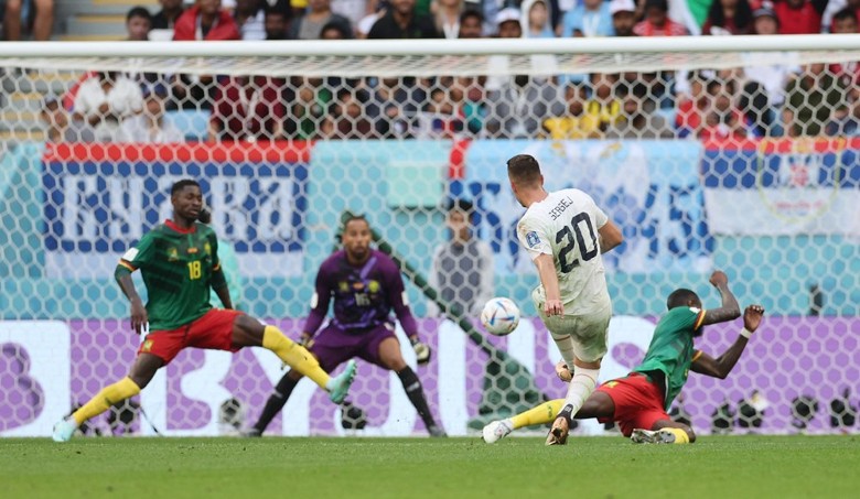 Kết quả bóng đá Cameroon vs Serbia: Đôi công mãn nhãn, Aboubakar níu lại hy vọng cho đại diện châu Phi - Ảnh 2