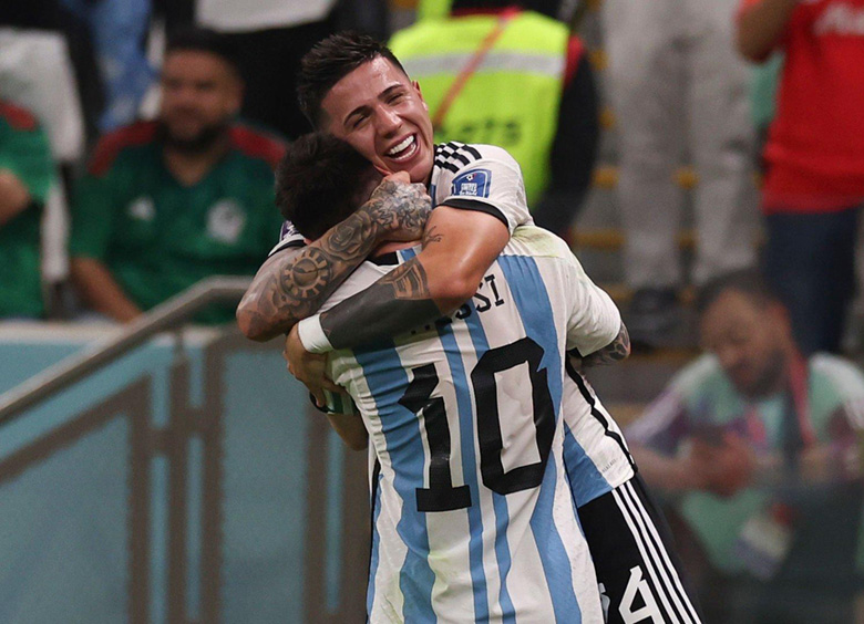 Sao trẻ Enzo Hernandez từng cầu xin Messi đừng từ giã ĐT Argentina - Ảnh 2