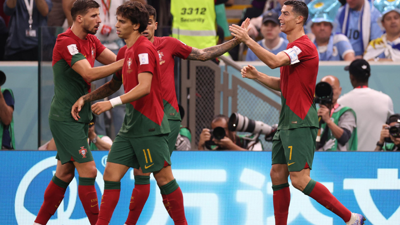 Kết quả bóng đá Bồ Đào Nha vs Uruguay: Bruno lập cú đúp, Seleccao đi tiếp sớm 1 lượt đấu - Ảnh 1