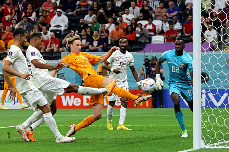 Kết quả bóng đá Hà Lan vs Qatar: 'Gà son' thăng hoa, ngôi đầu có chủ - Ảnh 1