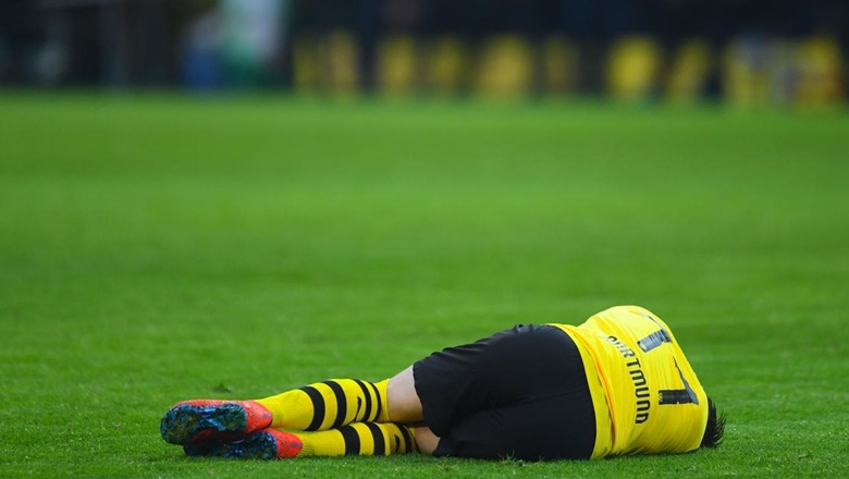 Marco Reus xuất hiện ở khu kỹ thuật Dortmund dù không thi đấu - Ảnh 7