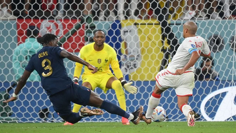 Kết quả bóng đá Tunisia vs Pháp: Hạ gục nhà ĐKVĐ, Tunisia ngẩng cao đầu rời World Cup 2022 - Ảnh 1