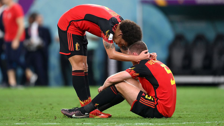 ĐT Bỉ bị loại khỏi World Cup 2022 từ vòng bảng: Lời cáo chung của ‘thế hệ vàng’ - Ảnh 1