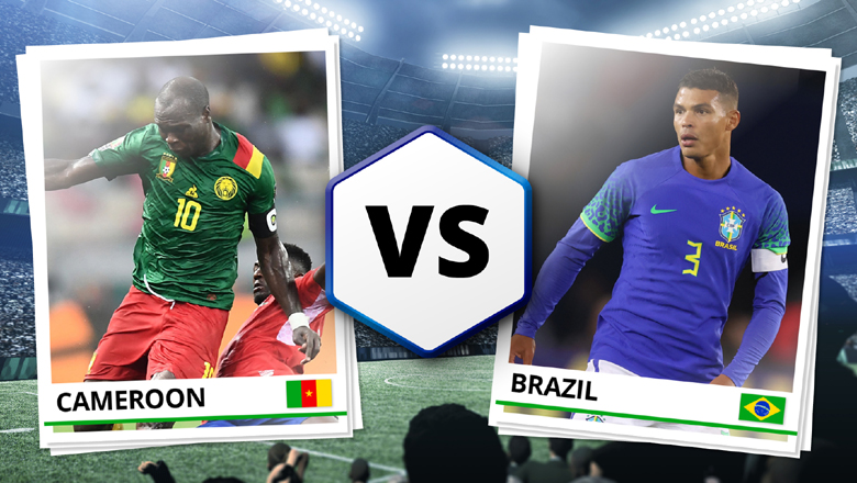 Dự đoán tỉ số kết quả Cameroon vs Brazil, 02h00 ngày 3/12 - Ảnh 1