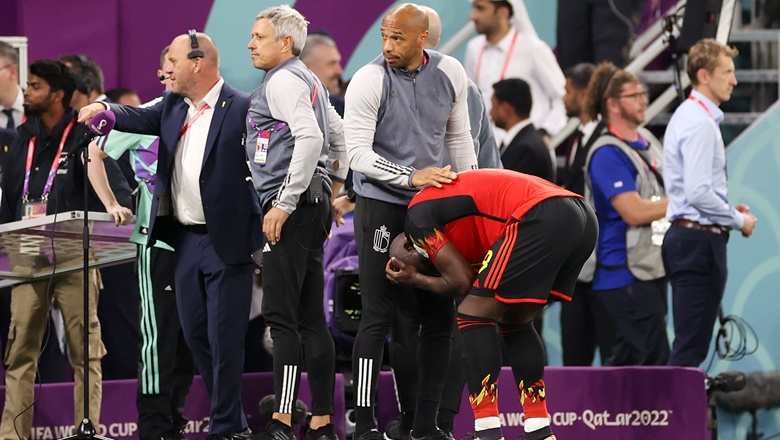 Lukaku giật mình bỏ lỡ không tưởng, ĐT Bỉ chính thức bị loại khỏi World Cup 2022 - Ảnh 2