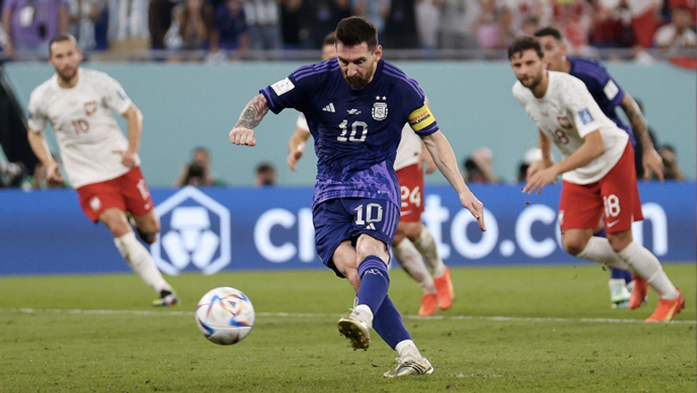 Messi chưa từng ghi bàn ở vòng knock out các kỳ World Cup - Ảnh 2