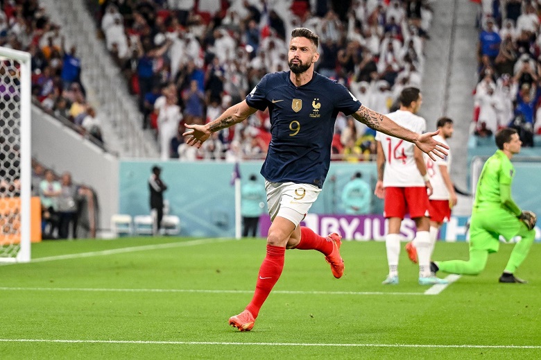 Giroud trở thành cây săn bàn vĩ đại nhất lịch sử đội tuyển Pháp - Ảnh 1