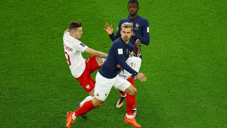 Kết quả bóng đá Pháp vs Ba Lan: Mbappe bùng cháy, gà trống Gaulois gáy vang - Ảnh 2