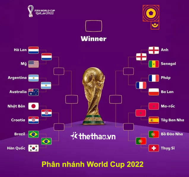 Sơ đồ thi đấu World Cup 2022, phân nhánh VCK WC năm 2022 - Ảnh 7