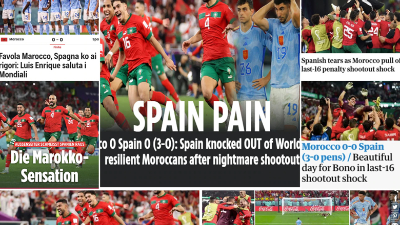 Tây Ban Nha bị cả thế giới cười nhạo vì tập đá 1000 quả 11m vẫn thua Morocco - Ảnh 2