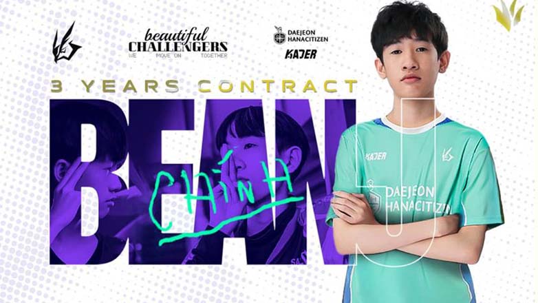 Bean J kí hợp đồng 3 năm với CNJ Esports - Ảnh 1