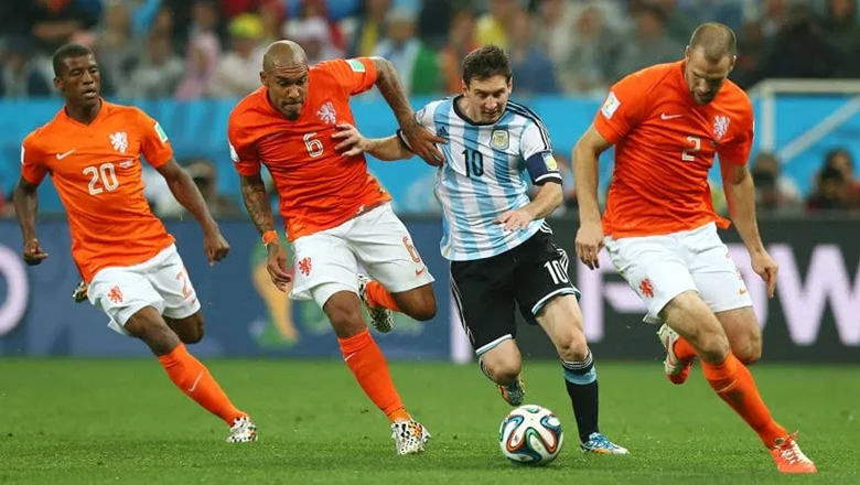 Messi chưa bao giờ thua ĐT Hà Lan trong sự nghiệp - Ảnh 1