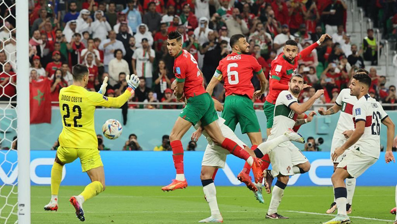 En-Nesyri lập kỷ lục khi ghi bàn vào lưới ĐT Bồ Đào Nha - Ảnh 1