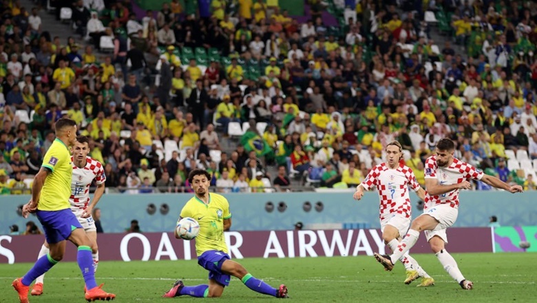 Kết quả bóng đá Brazil vs Croatia: Tội đồ Marquinhos, vỡ òa loạt luân lưu - Ảnh 1