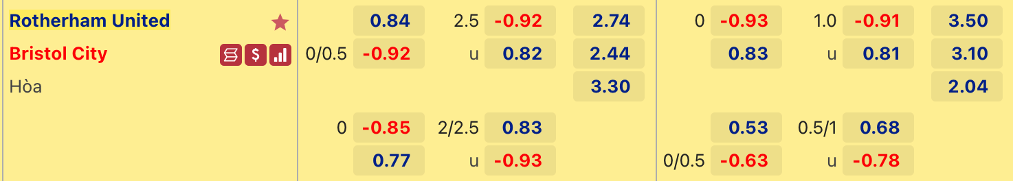 Rotherham vs Bristol, 19h30 ngày 10/12 - Ảnh 2