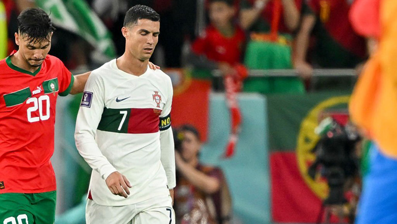 Ronaldo khóc nức nở sau khi ĐT Bồ Đào Nha bị loại khỏi World Cup 2022 - Ảnh 7