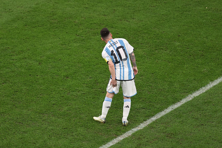 Messi có nguy cơ bỏ lỡ trận chung kết World Cup 2022 vì chấn thương - Ảnh 1