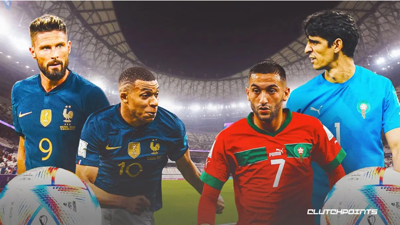 Xem trận Pháp vs Morocco trực tiếp trên kênh nào, ở đâu? - Ảnh 1