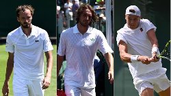 Kết quả tennis ngày 1/7: Rune, Tsitsipas và Medvedev thua sốc vòng 1 Wimbledon