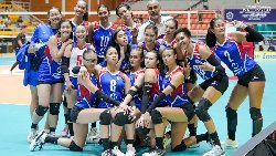 Tuyển bóng nữ Philippines 'giải mã' trẻ Thái Lan, tiến vào bán kết VTV Cup 2025